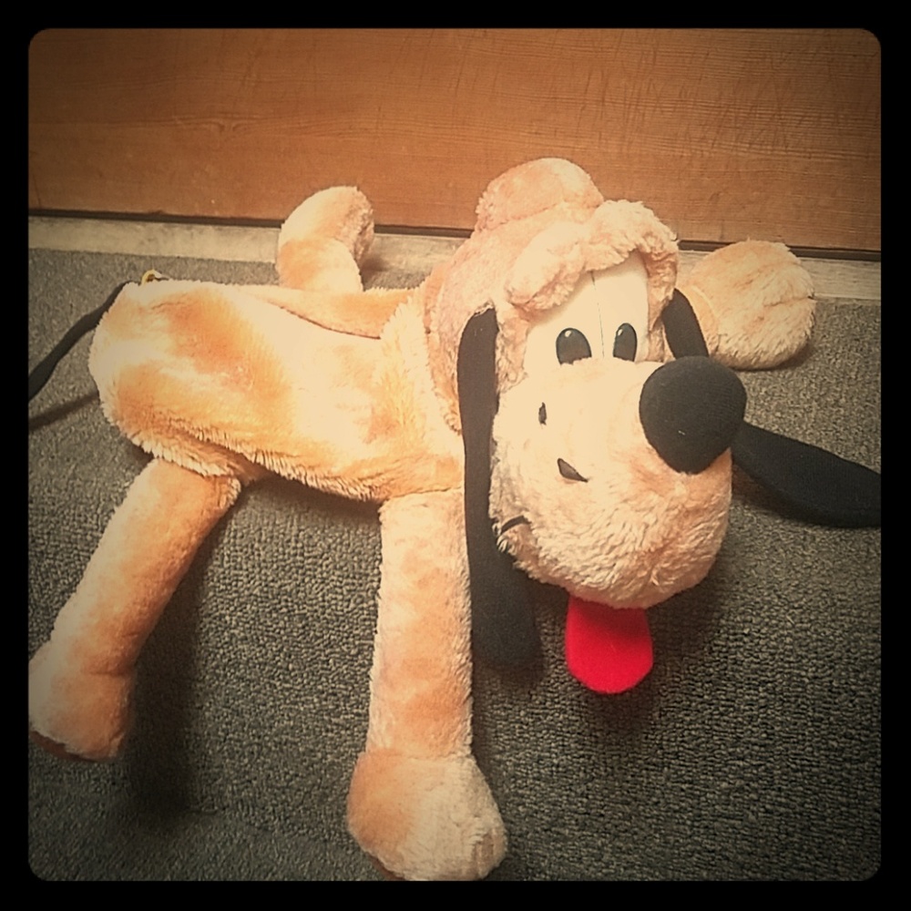 Vintage Disney Pluto purse
